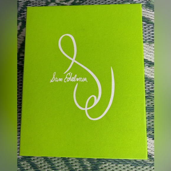 Sam Edelman Velvet Ankle-Strap Block Heel Sandals - Picture 13 of 13